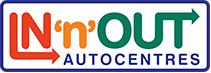 IN'n'OUT Autocentres Northampton logo